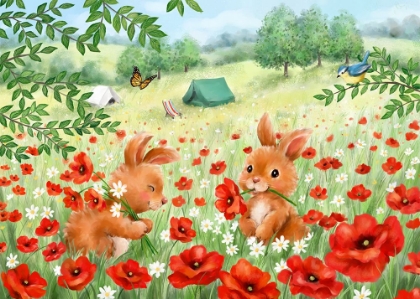 Picture of RABBITS AND SUMMER TENT