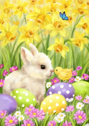 Picture of EASTER BUNNY AND CHICK