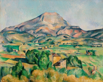 Picture of MONT SAINTE-VICTOIRE -  PAUL CEEZANNE