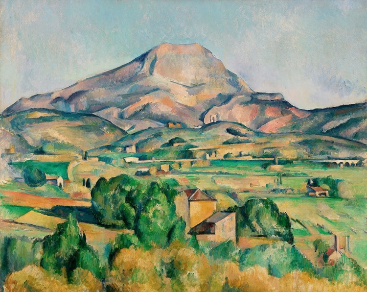 Picture of MONT SAINTE-VICTOIRE -  PAUL CEEZANNE