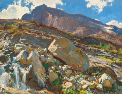 Picture of SIMPLON PASS - JOHN SINGER SARGENT