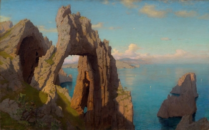 Picture of ARCHES OF CAPRI - WILLIAM STANLEY HASELTINE