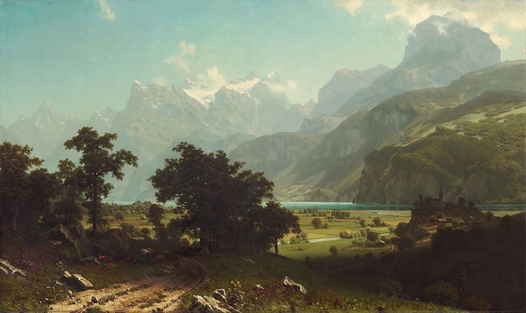 Picture of LAKE LUCERNE - ALBERT BIERSTADT