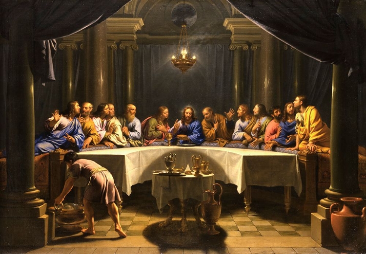 Picture of THE LAST SUPPER - JEAN BAPTISTE DE CHAMPAIGNE