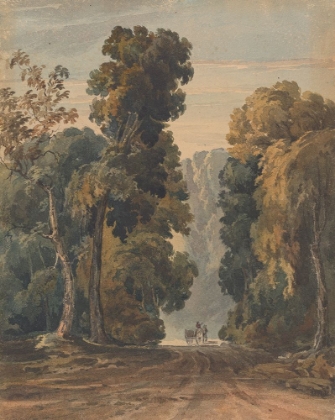 Picture of TREE-LINED LANE - THOMAS SULLY