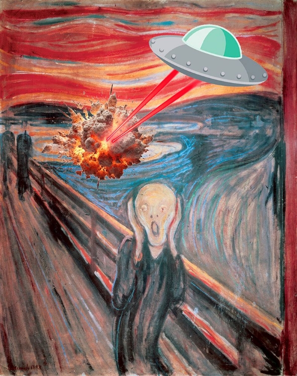 Picture of THE SCREAM - MUNCH - REDUX