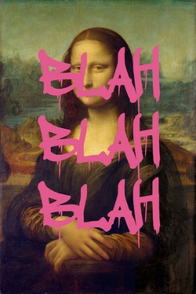 Picture of MONA LISA BLAH BLAH - LEONARDO DA VINCI - REDUX