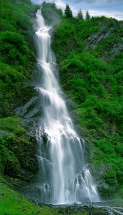 Picture of BRIDLE VAIL FALLS ALASKA 612