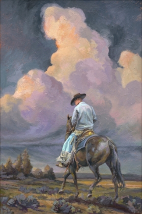 Picture of Man On Horse