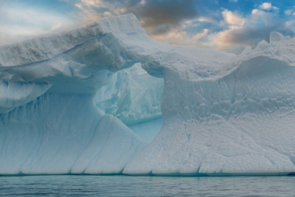 Picture of ANTARCTICA BLUE ICE WITH HOLE