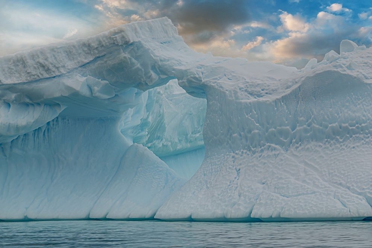 Picture of ANTARCTICA BLUE ICE WITH HOLE