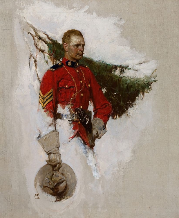 Picture of CANADIAN MOUNTIE 1919