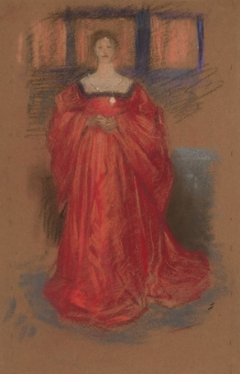 Picture of STUDY OF A WOMAN IN RENAISSANCE COSTUME