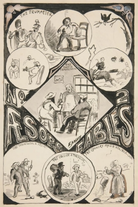 Picture of TITLE PAGE FOR AESOPS FABLES, NO. 2