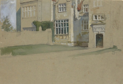 Picture of VIEW OF AN ENGLISH HOUSE