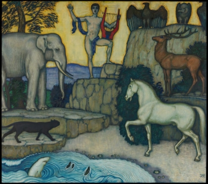 Picture of ORPHEUS AND THE ANIMALS 1924