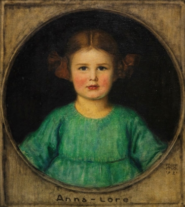 Picture of PORTRAIT OF A GIRL ANNA LORE BUTZER 1921