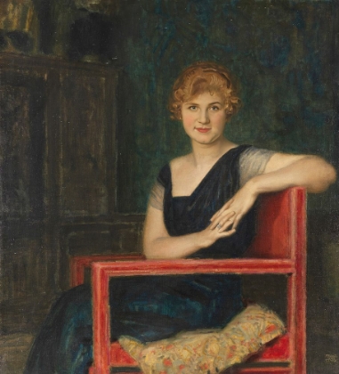 Picture of PORTRAIT OF A LADY 1916