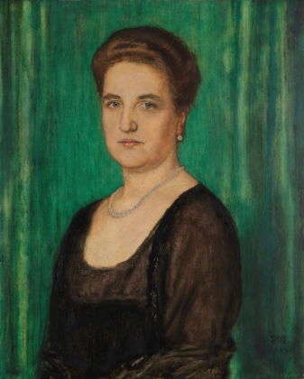 Picture of PORTRAIT OF A LADY MARTHA BUTZER 1923