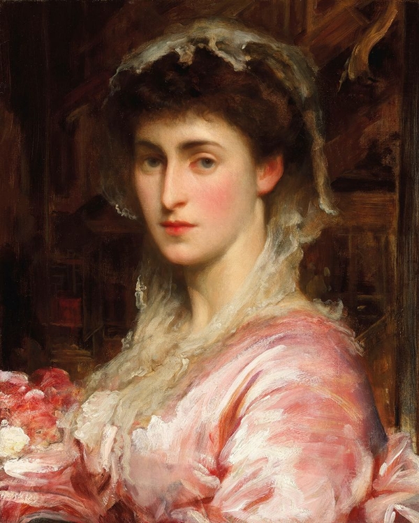 Picture of PORTRAIT OF MAY SARTORIS MRS HENRY EVANS GORDON