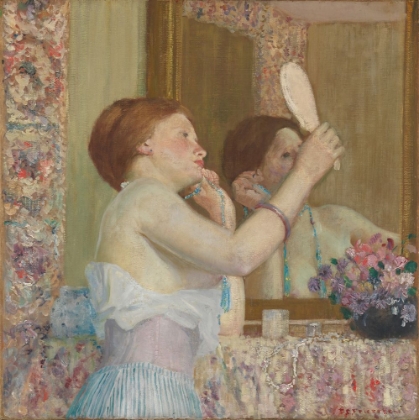 Picture of WOMAN WITH A MIRROR 1911