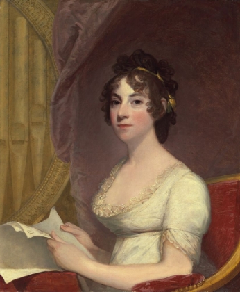 Picture of ANNA MARIA BRODEAU THORNTON, MRS. WILLIAM THORNTON 1804